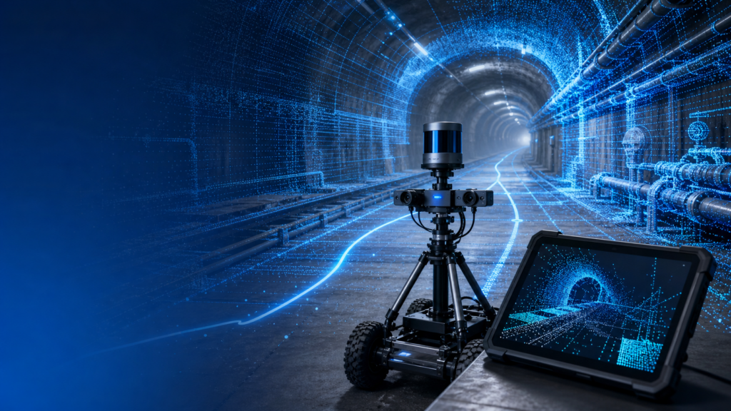 GPSが使えない環境で3Dマッピングを実現するLiDAR／SLAMシステム開発